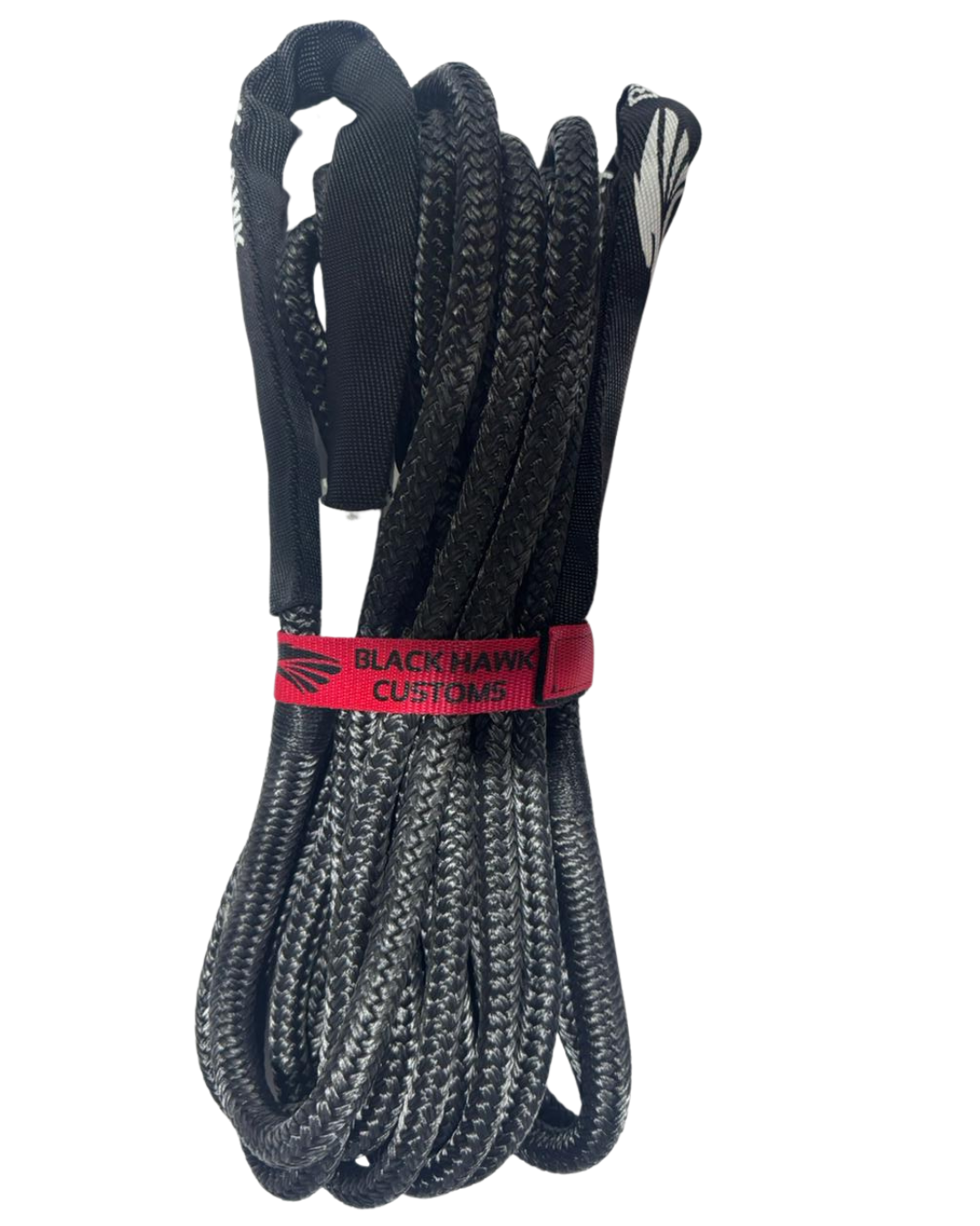 Black Hawk Customs Kinetic Recovery Rope- 3.8T with Bag